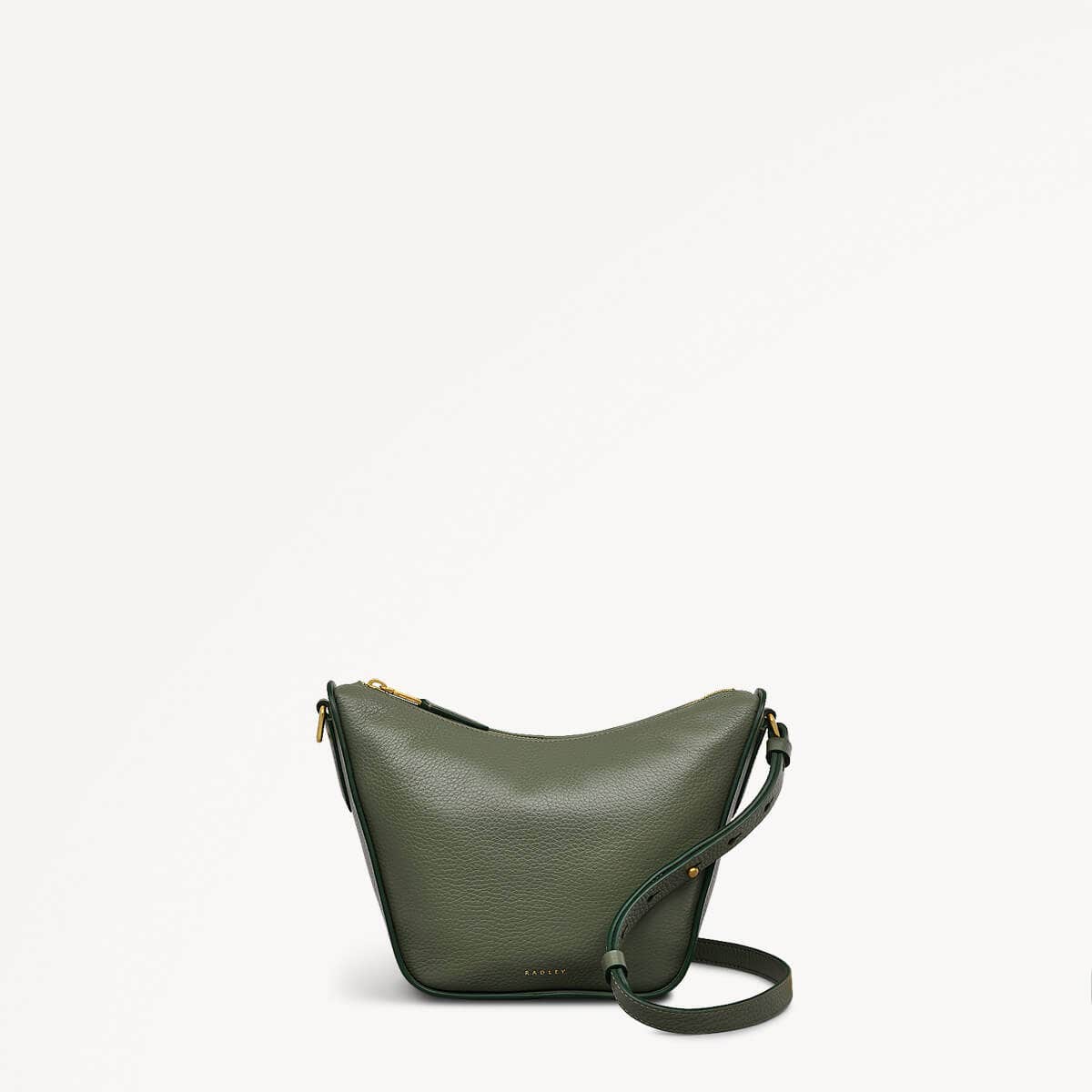 Radley London Dark Olive Small Ziptop Cross Body Bag