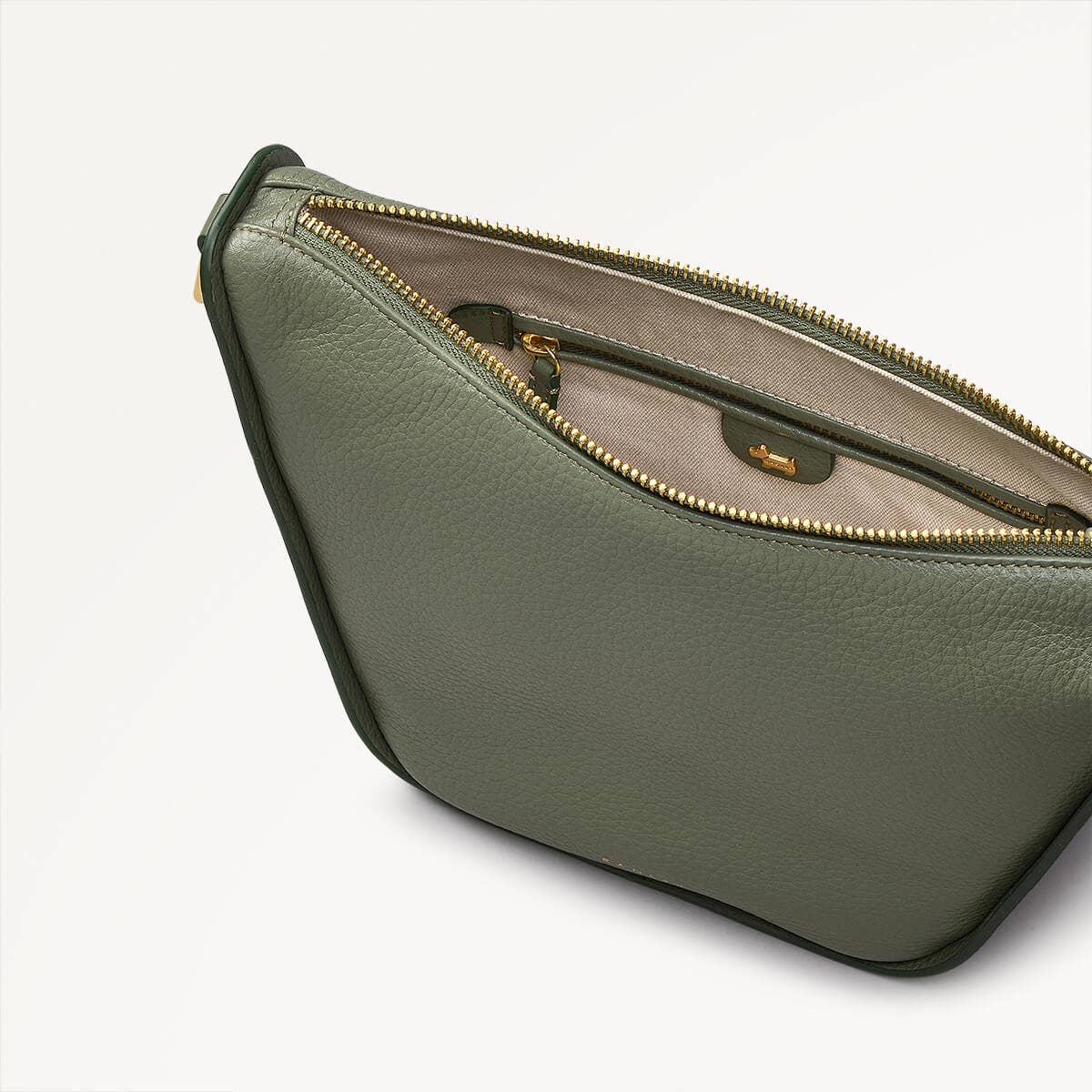 Radley London Dark Olive Small Ziptop Cross Body Bag