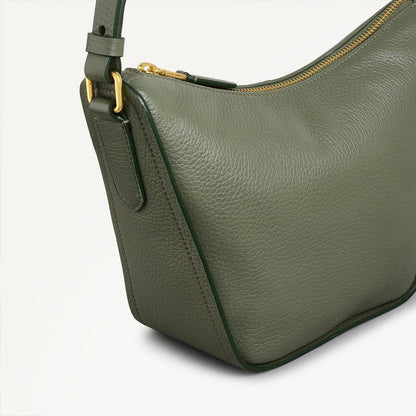 Radley London Dark Olive Small Ziptop Cross Body Bag