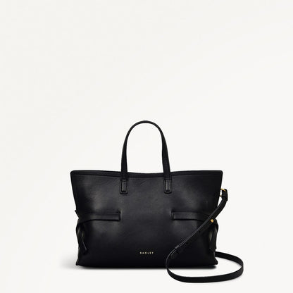 Radley London Black Small Open Top Cross Body Bag