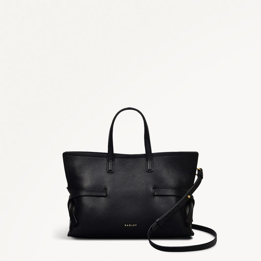 Radley London Black Small Open Top Cross Body Bag