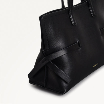 Radley London Black Small Open Top Cross Body Bag