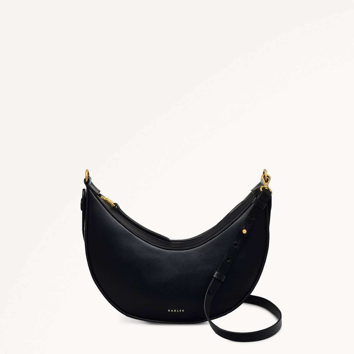 Radley London Black Small Ziptop Shoulder Bag