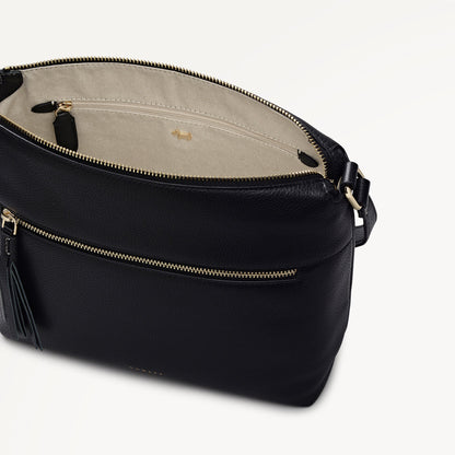 Radley London Black Small Ziptop Cross Body Bag