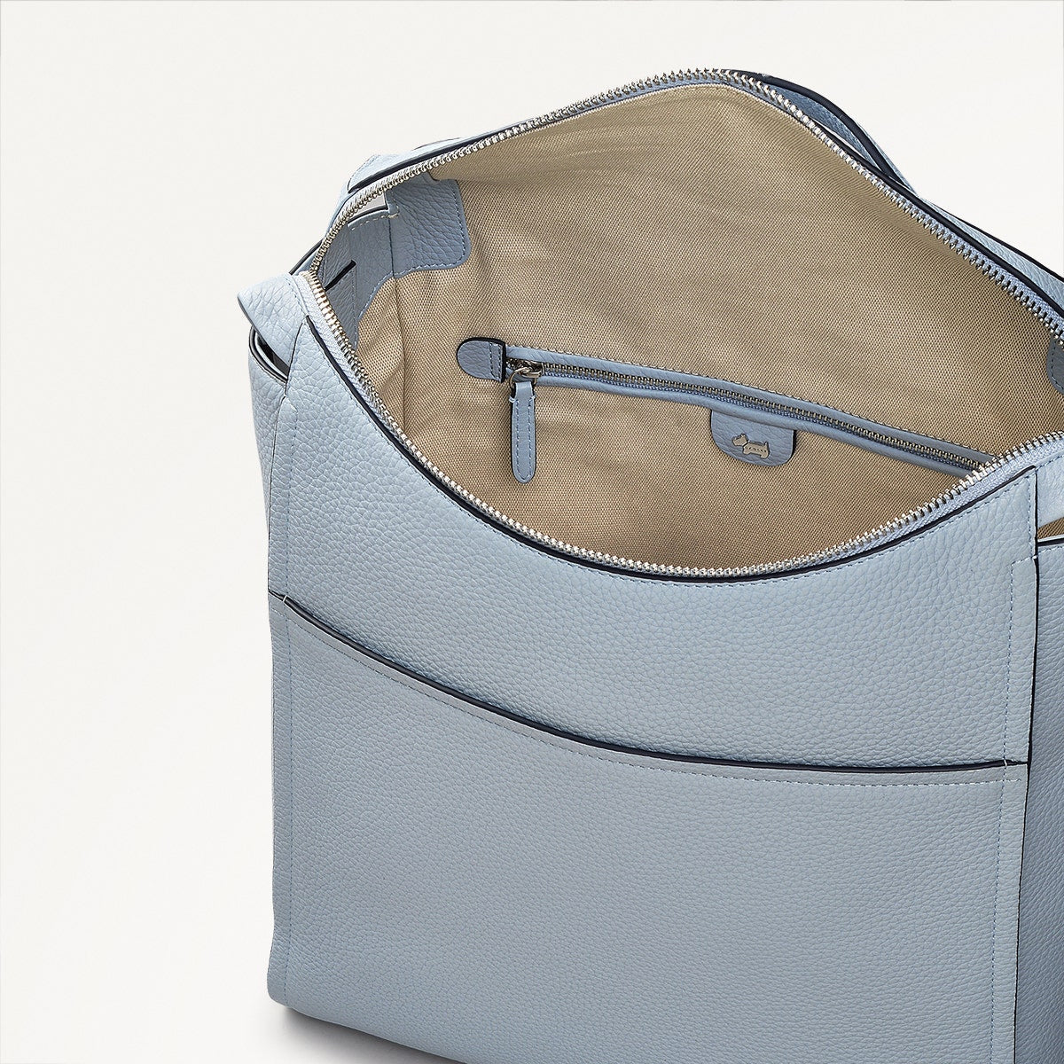 Radley London Smoke Blue Medium Ziptop Backpack