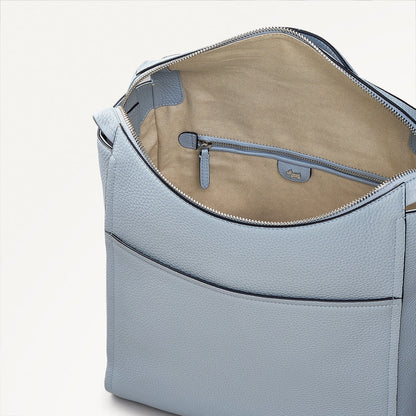 Radley London Smoke Blue Medium Ziptop Backpack