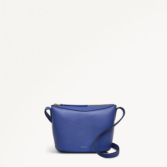 Radley London Yves Blue Small Ziptop Cross Body Bag