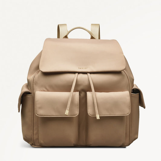 Radley London Stone Medium Flapover Backpack