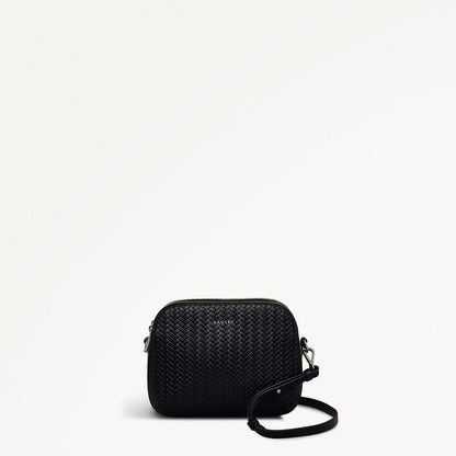 Radley London Black Medium Ziptop Crossbdody Bag