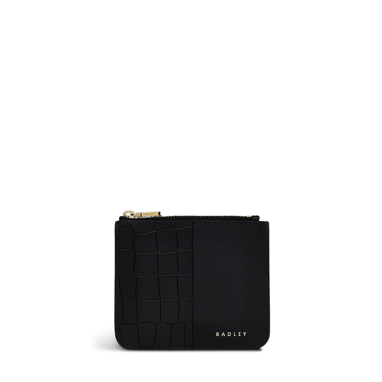Radley London Black Small Ziptop Coin Purse