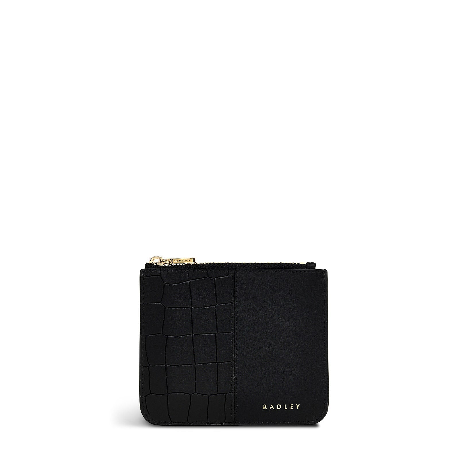 Radley London Black Small Ziptop Coin Purse