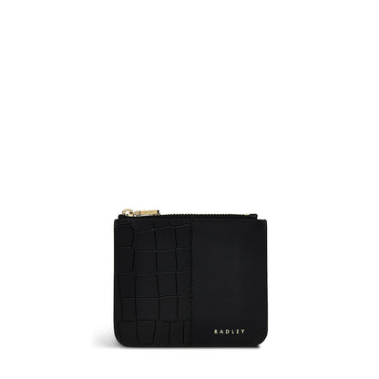 Radley London Black Small Ziptop Coin Purse