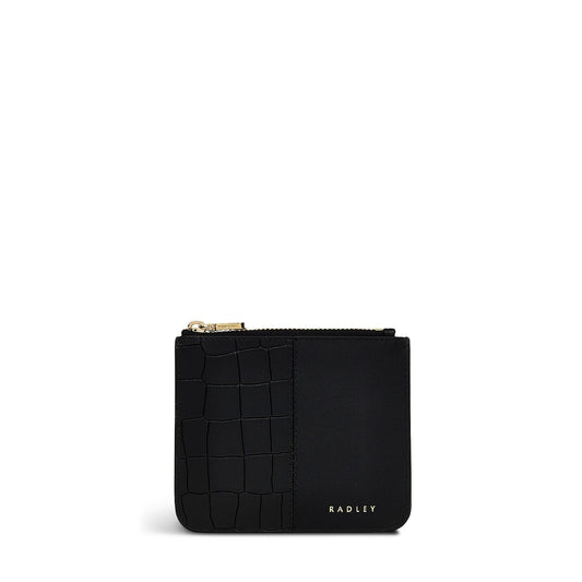 Radley London Black Small Ziptop Coin Purse