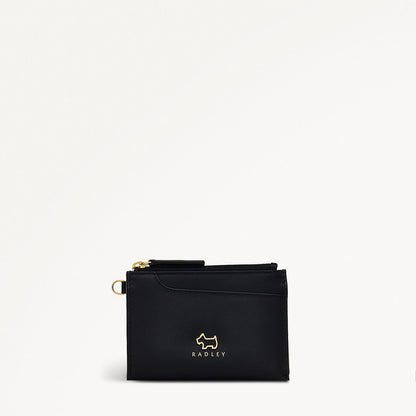 Radley London Black Small Ziptop Coin Purse