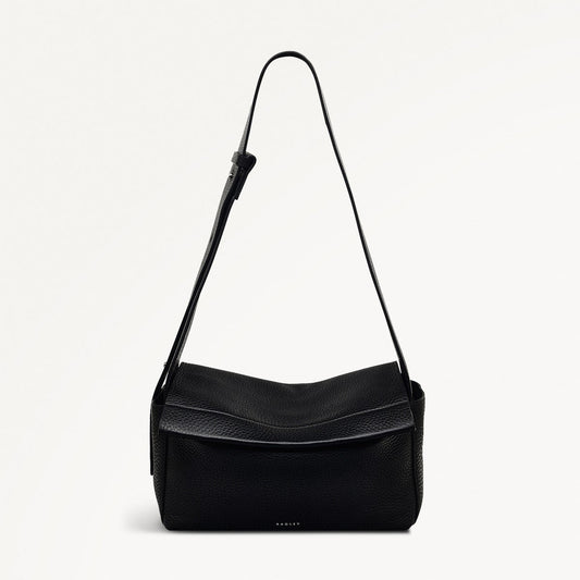 Radley London Black Medium Ziptop Shoulder Bag