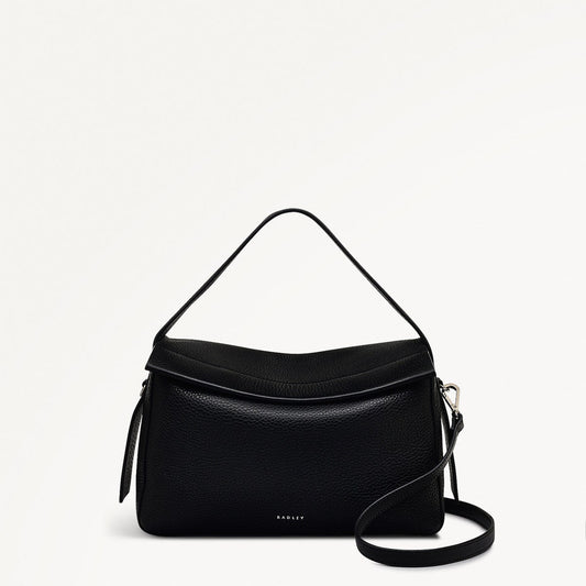 Radley London Black Medium Ziptop Grab Bag