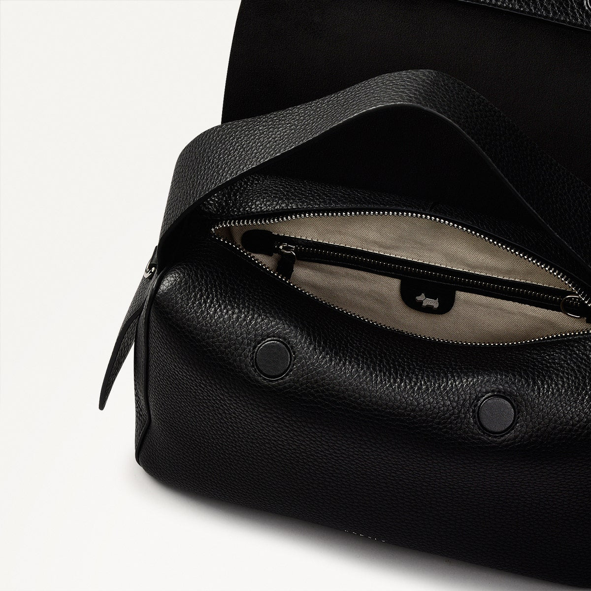 Radley London Black Medium Ziptop Grab Bag