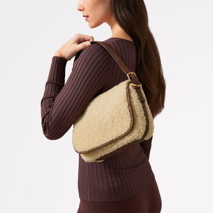 Radley London Natural Small Flapover Cross Body Bag