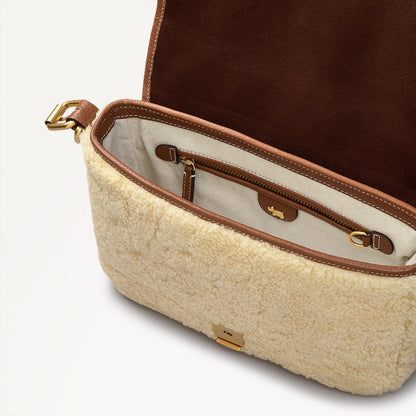 Radley London Natural Small Flapover Cross Body Bag