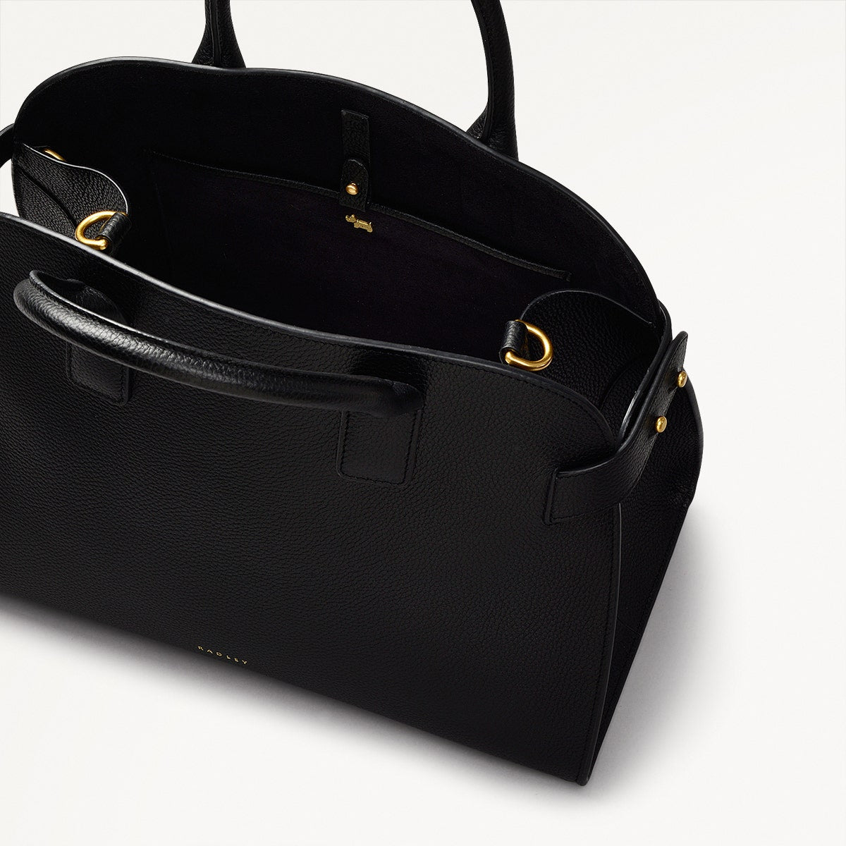 Radley London Black Medium Open Top Grab Bag
