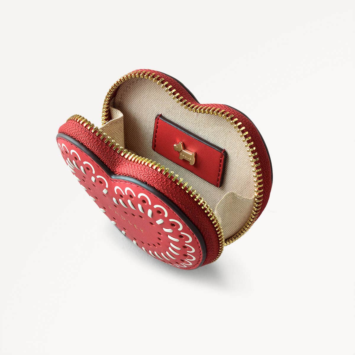 Radley London Crimson Small Zip Around Coin Purse