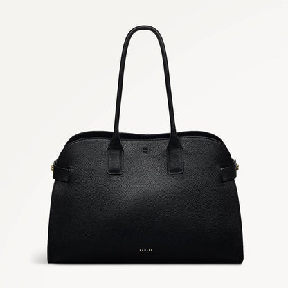 Radley London Black Large Open Top Shoulder Bag
