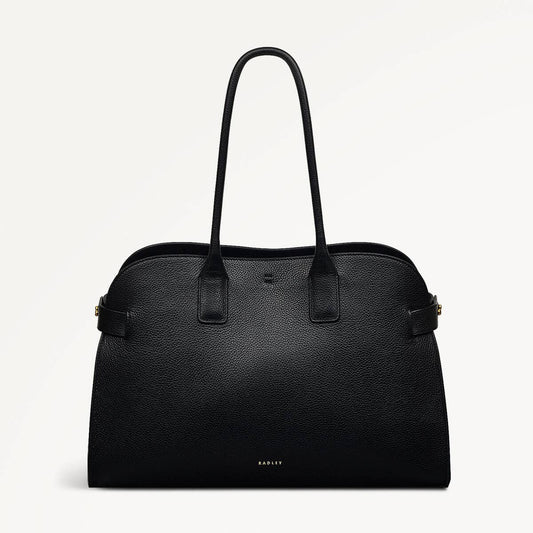 Radley London Black Large Open Top Shoulder Bag