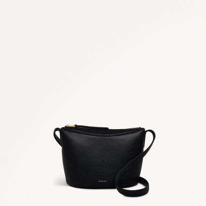 Radley London Black Small Ziptop Cross Body Bag