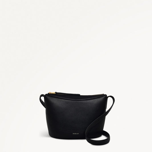 Radley London Black Small Ziptop Cross Body Bag