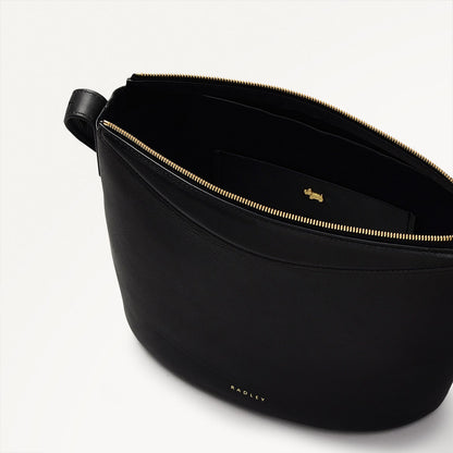 Radley London Black Small Ziptop Cross Body Bag