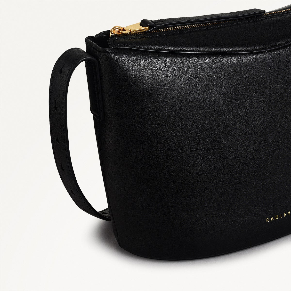 Radley London Black Small Ziptop Cross Body Bag