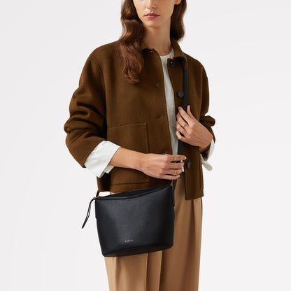 Radley London Black Small Ziptop Cross Body Bag