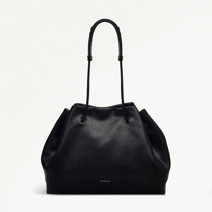 Radley London Black Large Open Top Shoulder Bag