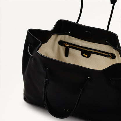 Radley London Black Large Open Top Shoulder Bag