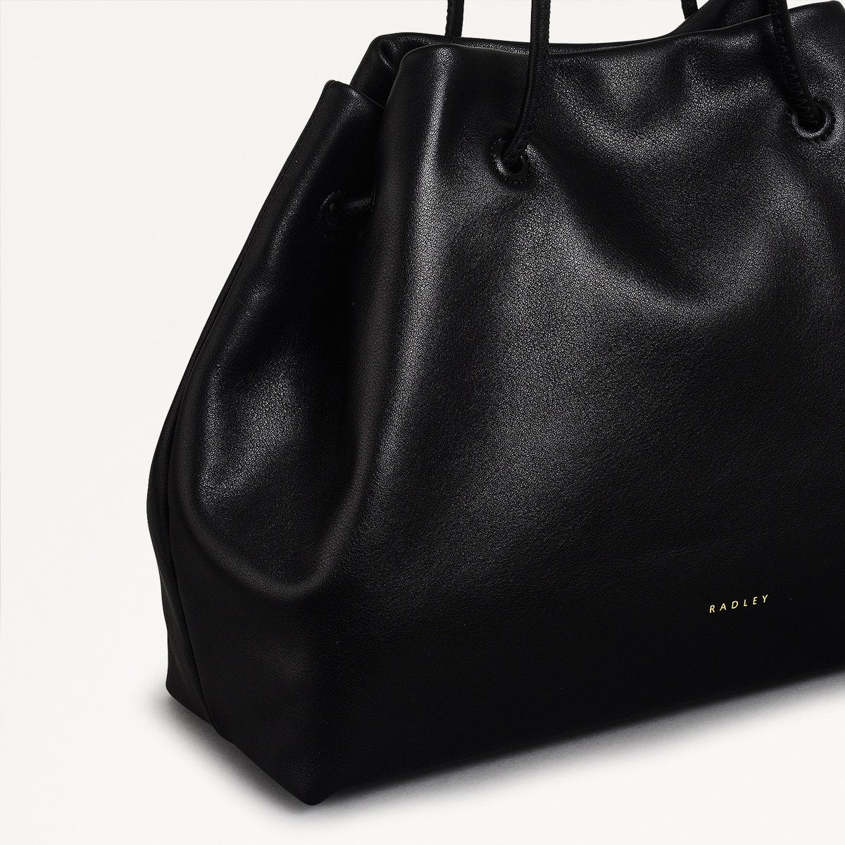 Radley London Black Large Open Top Shoulder Bag