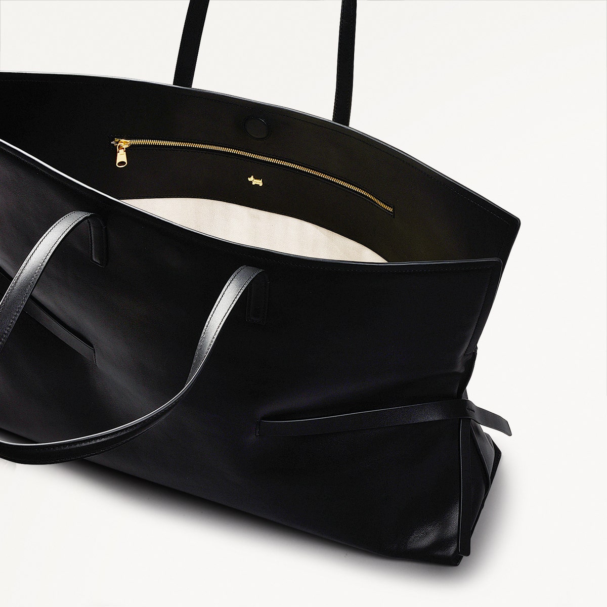 Radley London Black Large Open Top Shoulder Bag