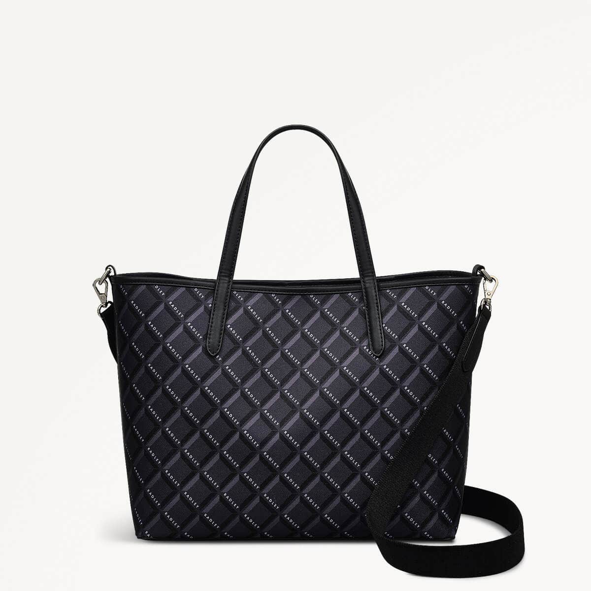 Radley London Black Medium Open Top Grab Bag