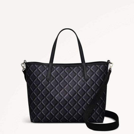 Radley London Black Medium Open Top Grab Bag