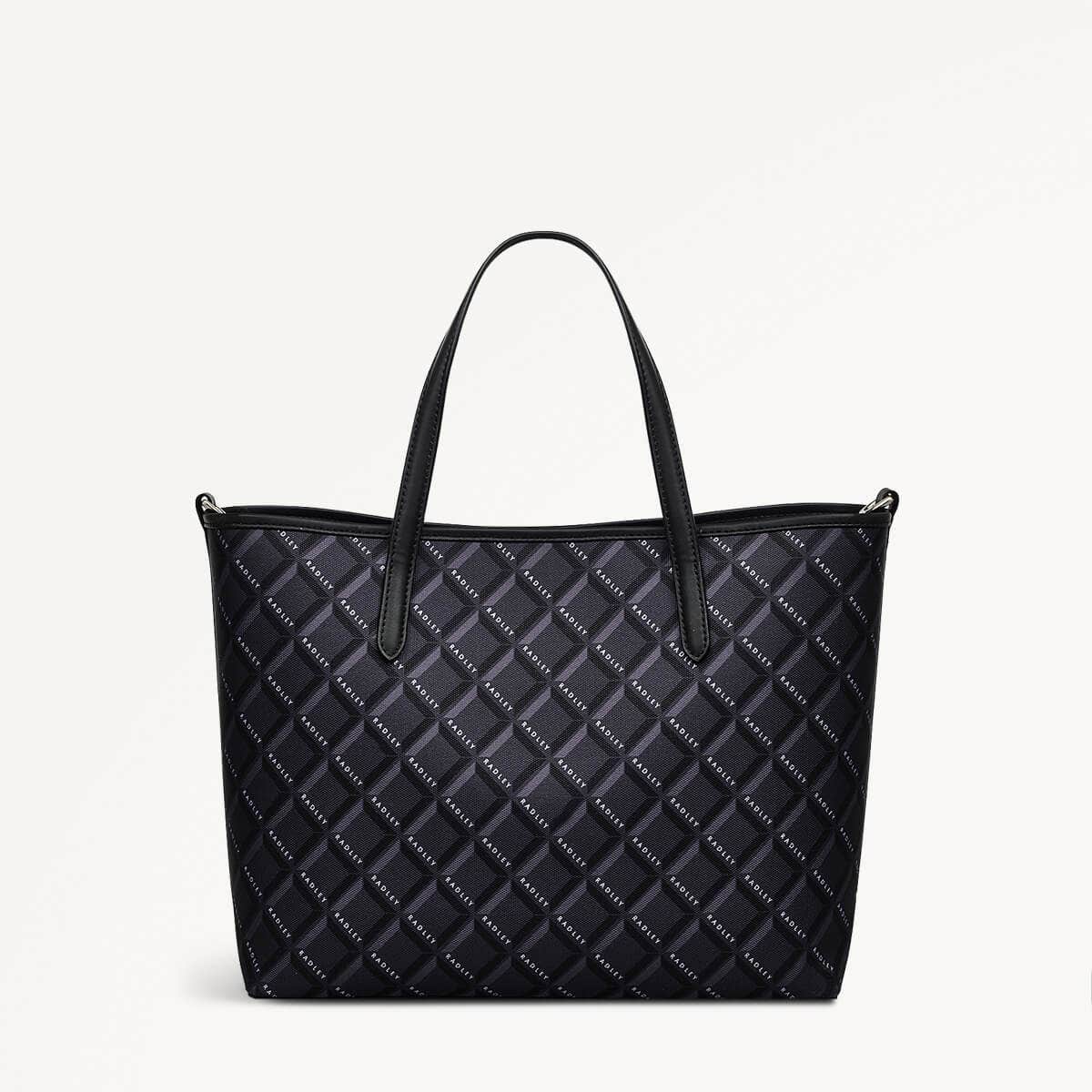 Radley London Black Medium Open Top Grab Bag