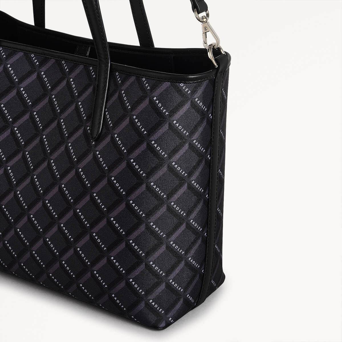 Radley London Black Medium Open Top Grab Bag