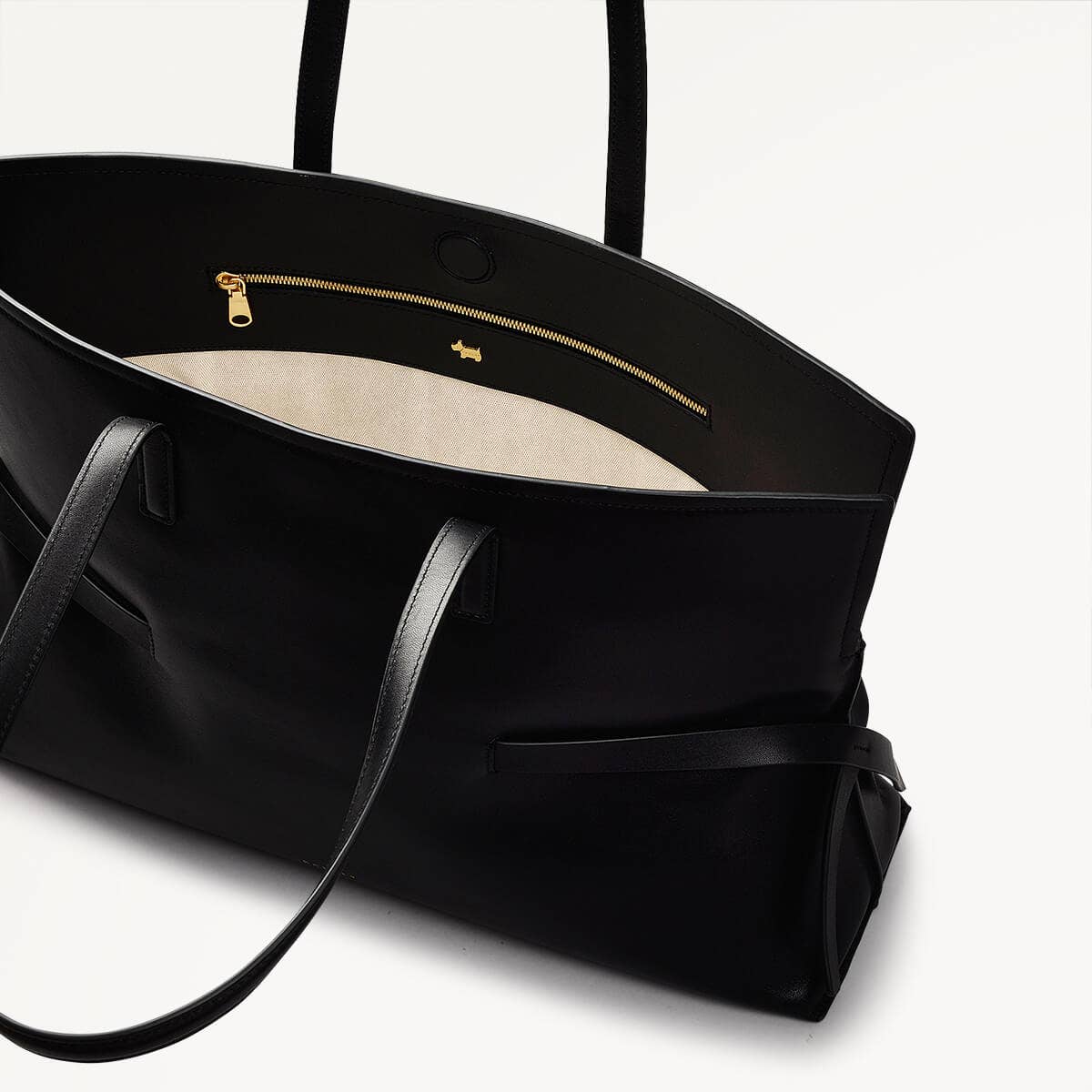 Radley London Black Medium Open Top Tote Bag