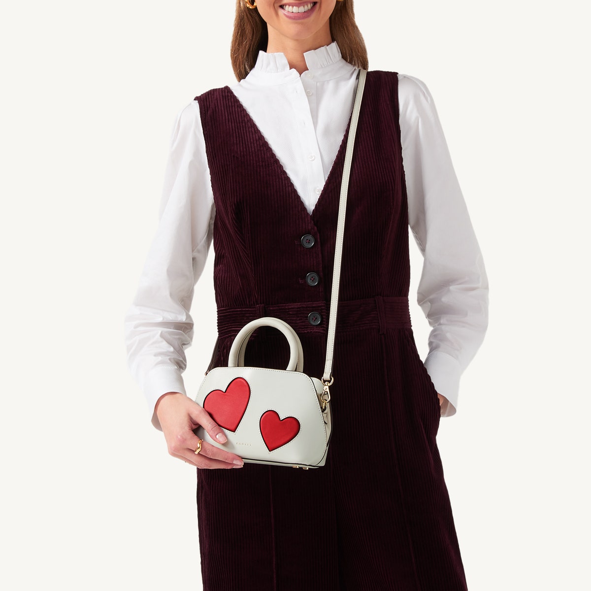 Radley London Chalk Small Ziptop Grab Bag