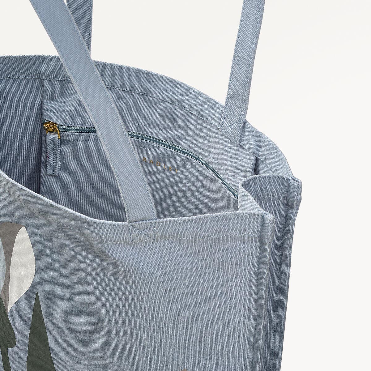 Radley London Smoke Blue Medium Open Top Tote