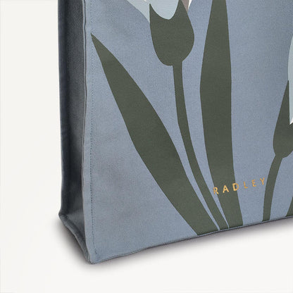 Radley London Smoke Blue Medium Open Top Tote
