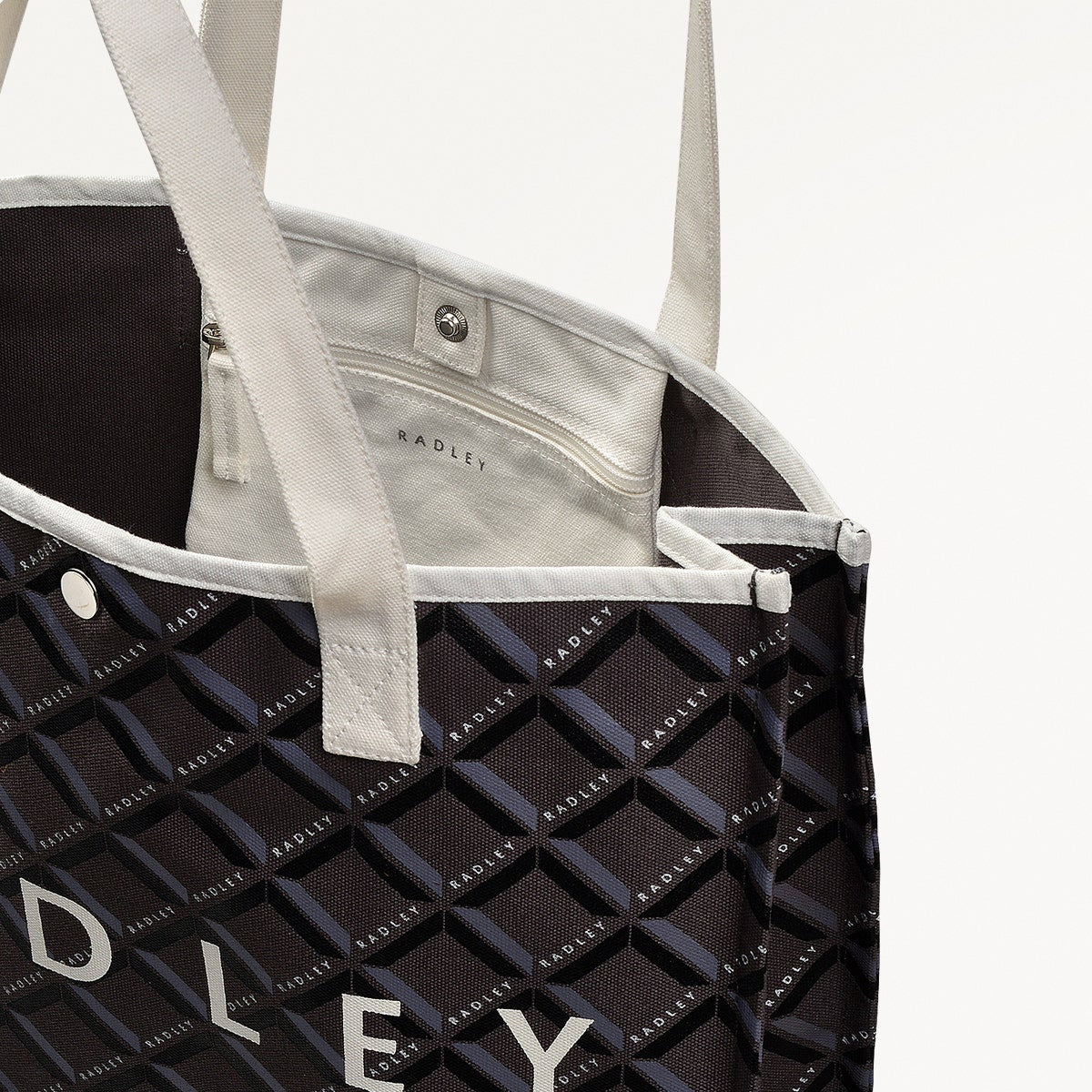 Radley London Charcoal Large Open Top Tote