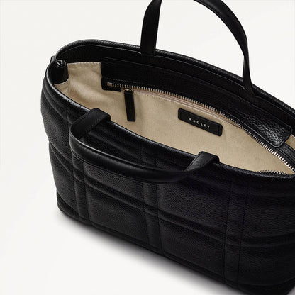 Radley London Black Small Ziptop Grab Bag