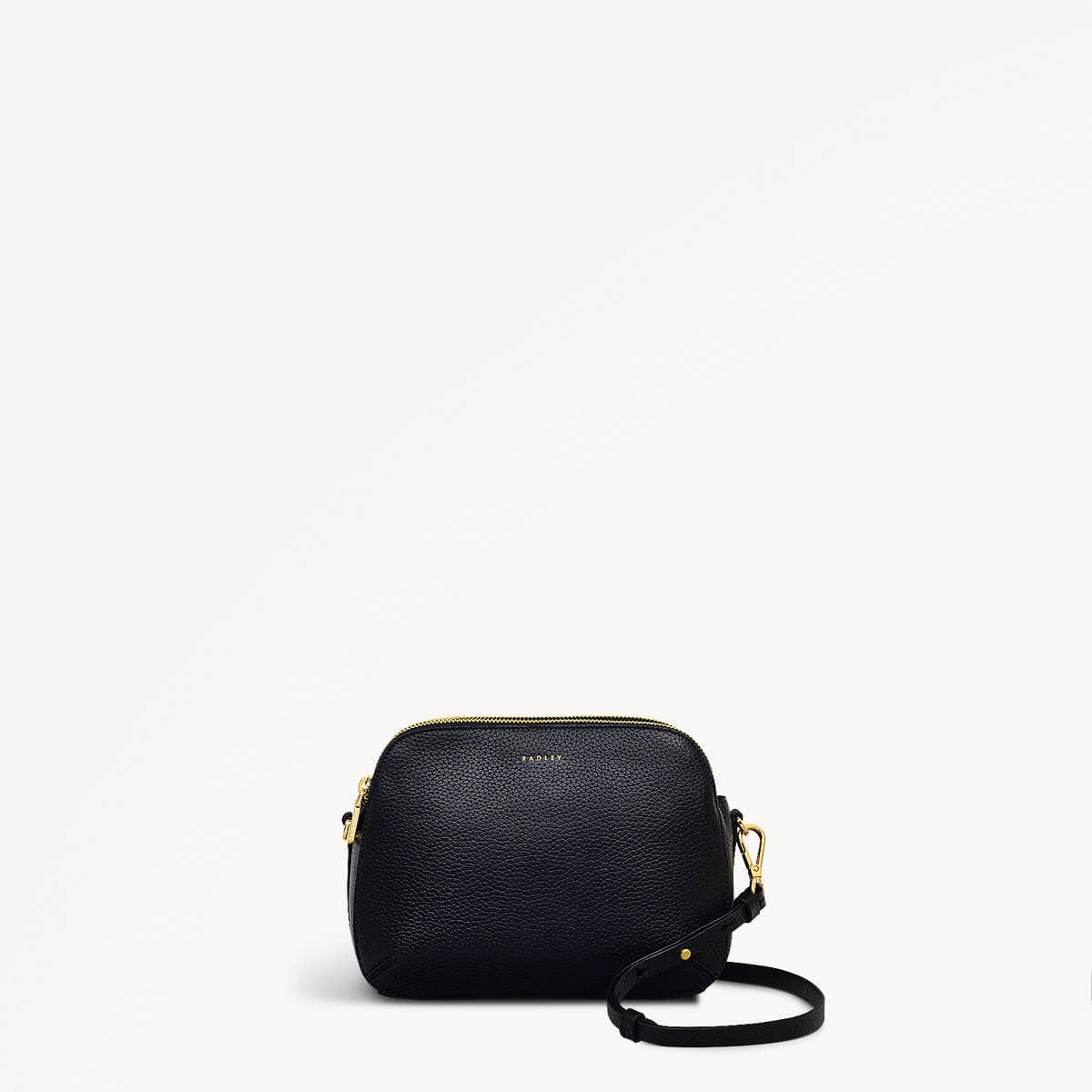 Radley London Black Medium Ziptop Cross Body Bag