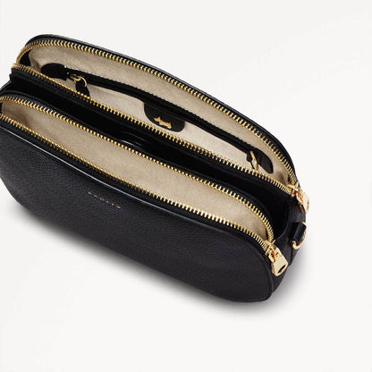Radley London Black Medium Ziptop Cross Body Bag
