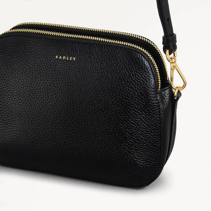 Radley London Black Medium Ziptop Cross Body Bag