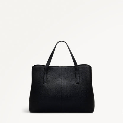 Radley London Black Medium Ziptop Grab Bag